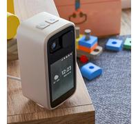 OBA -TY125 Caméra Smart Home 4 MP avec écran 2,8", détection AI, Wi-Fi double bande, vision nocturne, appel vidéo, inclinaison panoramique 355°, audio bidirectionnel, surveillance enfants, application