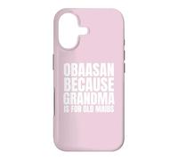 Obaasan n'est Pas Une Grand-mère de Vieille Fille en Japonais | Obaasan Coque pour iPhone 17