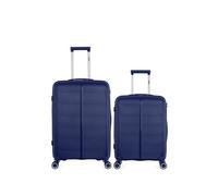 obago - lot de 2 - valise weekend et valise cabine andromede - marine marine G