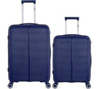 obago - lot de 2 - valise weekend et valise cabine andromede - marine marine G
