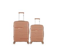Lot de 2 - Valises weekend et cabine PEGASE - rose - OBAGO