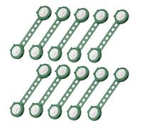 Obahdirry Lot de 10 serrures pour tiroir pliable pour enfant, serrure de porte d'armoire de , serrure de réfrigérateur à main anti-pincement - Vert