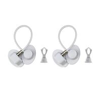 Obahdirry Lot de 2 serrures de réfrigérateur, mini serrures de porte de réfrigérateur, serrures d'armoire pour enfants, serrure de congélateur pour armoires, tiroirs (blanc)