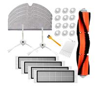 Obahdirry Lot de 25 brosses latérales principales, filtres HEPA, outil de nettoyage, serpillère, chiffon pour aspirateur