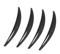 Obahdirry Lot de 4 protections anti-éclaboussures pour caméra de voiture en fibre de carbone