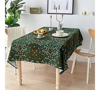 Obal William Morris - Nappe originale de table avec design William Morris - Résistante à l'eau - Rectangulaire - Nappe de cuisine et salle à manger - Housse de table lavable, 230 cm x 140 cm
