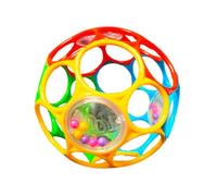Oball Balle Hochet, Boule De Tremblements avec Grand Trou, Bébé Hochet Boule Jouet, Boule De Hochet Sensorielle, Jouet d'activité