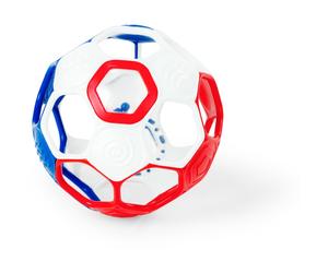 Oball Rattle Goals balle sensorielle Red, White & Blue 0m+ 1 pcs