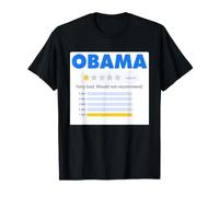 Obama 1 étoile : Very Bad ne recommanderait Pas Funny Sarcastic T-Shirt
