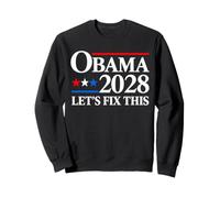 Obama 2028 Corrigons ce Message Politique Sweatshirt