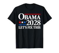 Obama 2028 Corrigons ce Message Politique T-Shirt
