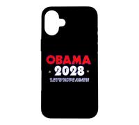 Obama 2028, espérons à Nouveau. Coque pour iPhone 16 Plus