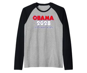 Obama 2028, espérons à Nouveau. Manche Raglan