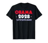 Obama 2028, espérons à Nouveau. T-Shirt Graphique avec Valeur
