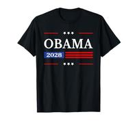 Obama 2028 For President Obama 2028 Election American Flag T-Shirt