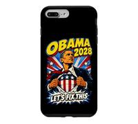 Obama 2028 Réparons ce Super-héros Comique pour Un troisième mandat Coque pour iPhone 7 Plus/8 Plus