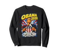 Obama 2028 Réparons ce Super-héros Comique pour Un troisième mandat Sweatshirt
