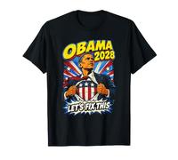 Obama 2028 Réparons ce Super-héros Comique pour Un troisième mandat T-Shirt