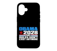 Obama 2028 Since Rules Don't Exist Anymore Coque pour iPhone 16