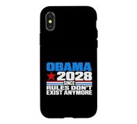 Obama 2028 Since Rules Don't Exist Anymore Coque pour iPhone X/XS