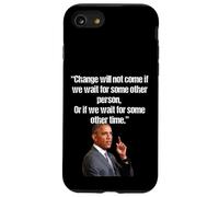Obama Change ne viendra Pas si Nous attendons Une Autre Personne Coque pour iPhone SE (2020) / 7/8