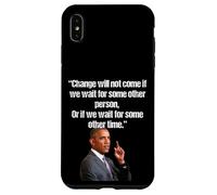 Obama Change ne viendra Pas si Nous attendons Une Autre Personne Coque pour iPhone XS Max