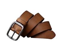 OBASDFD Ceinture En Cuir Unisexe - Style Vintage, Polyvalente For Jeans, Pantalons Et Robes(Brown,110cm/43)