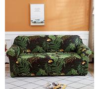 OBASDFD Housse De Canapé Extensible Universelle, Antidérapante, Lavable Et Élastique, for 2 Places(Ba,4 Seater 235-300cm)