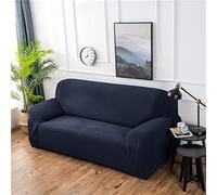 OBASDFD Housse de fauteuil jacquard, polyester élasthanne extensible, protection de meubles à petits carreaux (D, 1 place 90-140 cm)