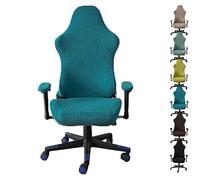 OBASDFD Housse De Protection Universelle for Chaise Bureau - Extensible for Jeu Pivotante(D 1pcs)