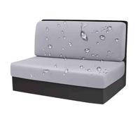 OBASDFD Housses De Siège Camping-Car Imperméables Remplacement for Canapés Et Caravane(Light Gray,Set of 1)