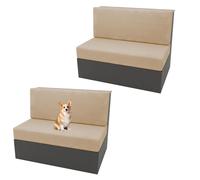 OBASDFD Housses De Siège en Velours for Dinette Camping-Car, Lavables Et Amovibles, for Sièges Cabine(#2)