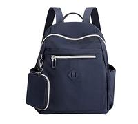 OBASDFD Mini Sac À Dos For Femme - Bandoulière Convertible Avec Dragonne, For Le Travail Et Les Études, Taille Moyenne(Bu1)