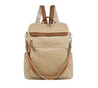 OBASDFD Sac À Dos Cabine For Femme - Bandoulière Convertible Avec Dragonne For Le Travail Et L'université(Khaki)