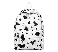 OBASDFD Sac À Dos De Bureau Tendance For Femme, Style Rétro, Grande Capacité, Solide, Souple, En Similicuir, For Le Travail Et Les Voyages(White)