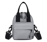 OBASDFD Sac à dos en cuir for femmes, sac souple, bandoulière classique Double sangle for dames