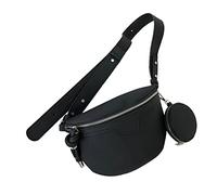 OBASDFD Sac À Dos Étanche For Homme Et Femme, Mini Porte-monnaie For Téléphone Avec Bandoulière Portefeuille Élégant(Black)