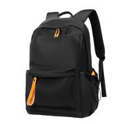 OBASDFD Sac À Dos Moyen For Femme - Bandoulière Réglable, Fermeture Éclair, Tendance En Cuir Souple For L'extérieur(Black)