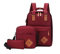 OBASDFD Sac À Dos Tendance Et Décontracté For Femme, Élégant Imperméable, Bandoulière Petit De Voyage(Red)