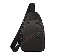 OBASDFD Sac Bandoulière Décontracté For Femme Avec Large Réglable, Indispensable For Les Vacances À La Plage(Brown)