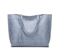OBASDFD Sacs À Main Bandoulière For Femme, Style Western, Sacoche Bohème Poignée Supérieure Avec, Sac De Plage Tendance(Blue)