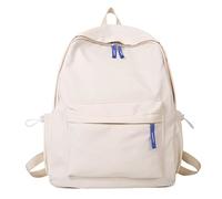 OBASDFD Sacs À Main En Cuir Souple For Femmes, Sac Dos Élégant Et Imperméable, Bandoulière, De Voyage For Filles(White)