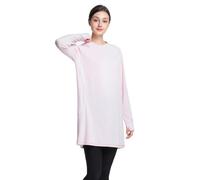 obaSeteck Muslim Womens Lightweight Running Track Jacket Workout Loose Fit Yoga Sportwear with Thumb Holes(XXL,Z3)