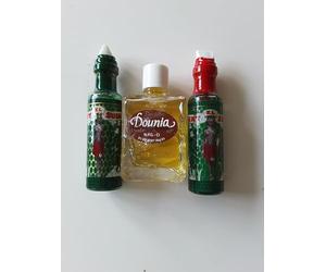 OBBBeauté Duo Parfum Spirituel Bint El Sudan Vert et Rouge 12ml + 12ml avec Parfum Spirituel Dounia 14ml, Unisexe