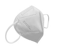 Obbocare - Masques FFP2 à 5 couches. Masque FFP2 homologué avec certificat CE. Emballé individuellement. Fabriqué en Espagne. Couleur blanche. Boîte de 20 Unités