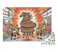 Obby OSS La Folie du Jour de mai Puzzle en Bois Imperméable Puzzles De 1000 Pièces pour Adultes Coloré De Décoration pour La Maison