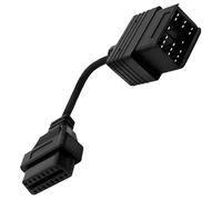 OBD OBD2 16 Broches du connecteur de Diagnostic Adaptateur pour Toyota 17 Broches