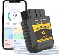 OBD2 Diagnostic Auto Valise Voiture, Bluetooth OBD Diagnostique Auto Multimarque, Diagnostic Voiture Système Moteur OBDII, Lecteur OBD Outils de Diagnostic Français Voiture pour Les Véhicule