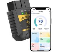 OBD2 Diagnostic Auto Valise Voiture,Bluetooth OBD Diagnostique Auto Multimarque,Diagnostic Voiture Système Moteur OBDII