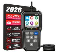 OBD2 Diagnostic Auto Valise Voiture, OBD Diagnostique Français Auto Multimarque avec 13 Langues, Écran Couleur IPS 2.4", Outils Diagnostics Système Moteur OBD et Surveillance de la Batterie